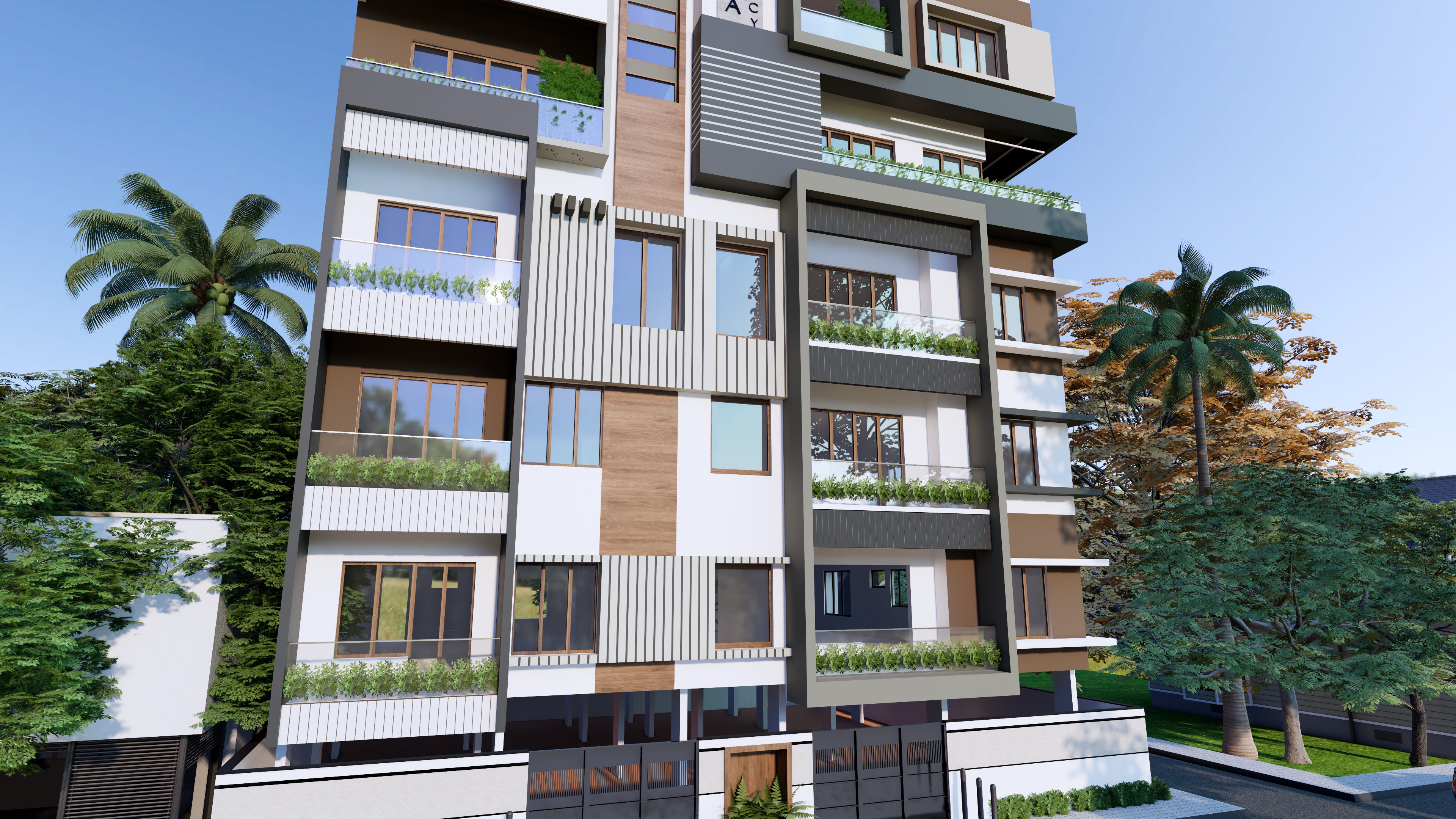 AIKYA ENCLAVE Front Elevation