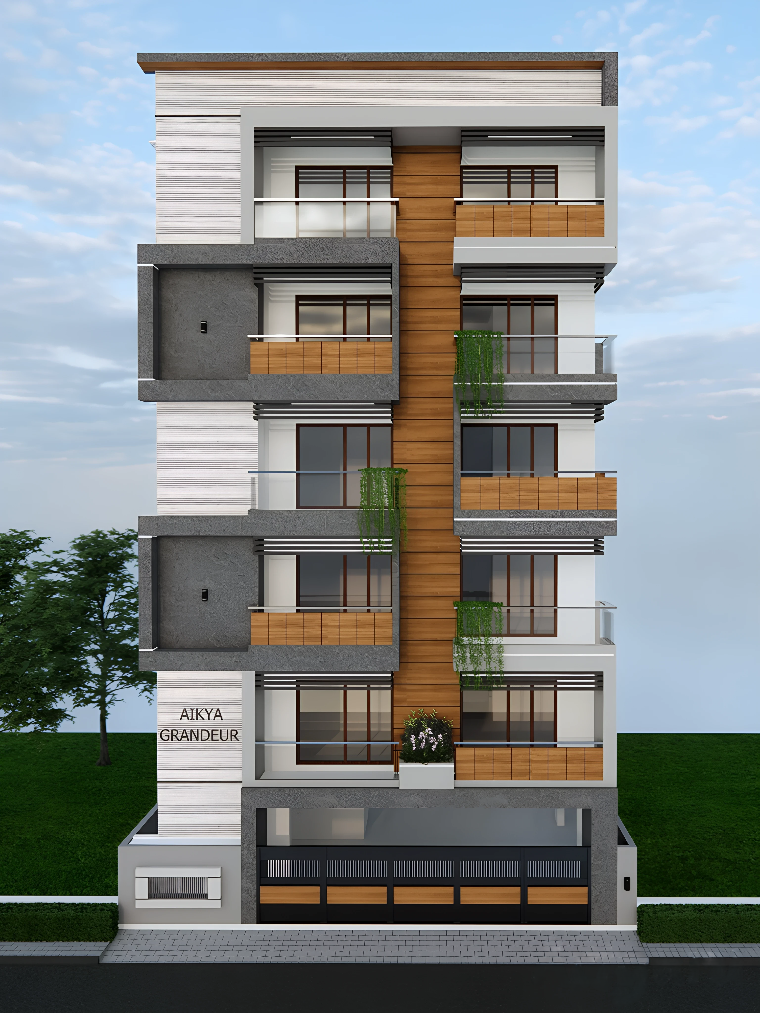 AIKYA GRANDEUR Daytime View