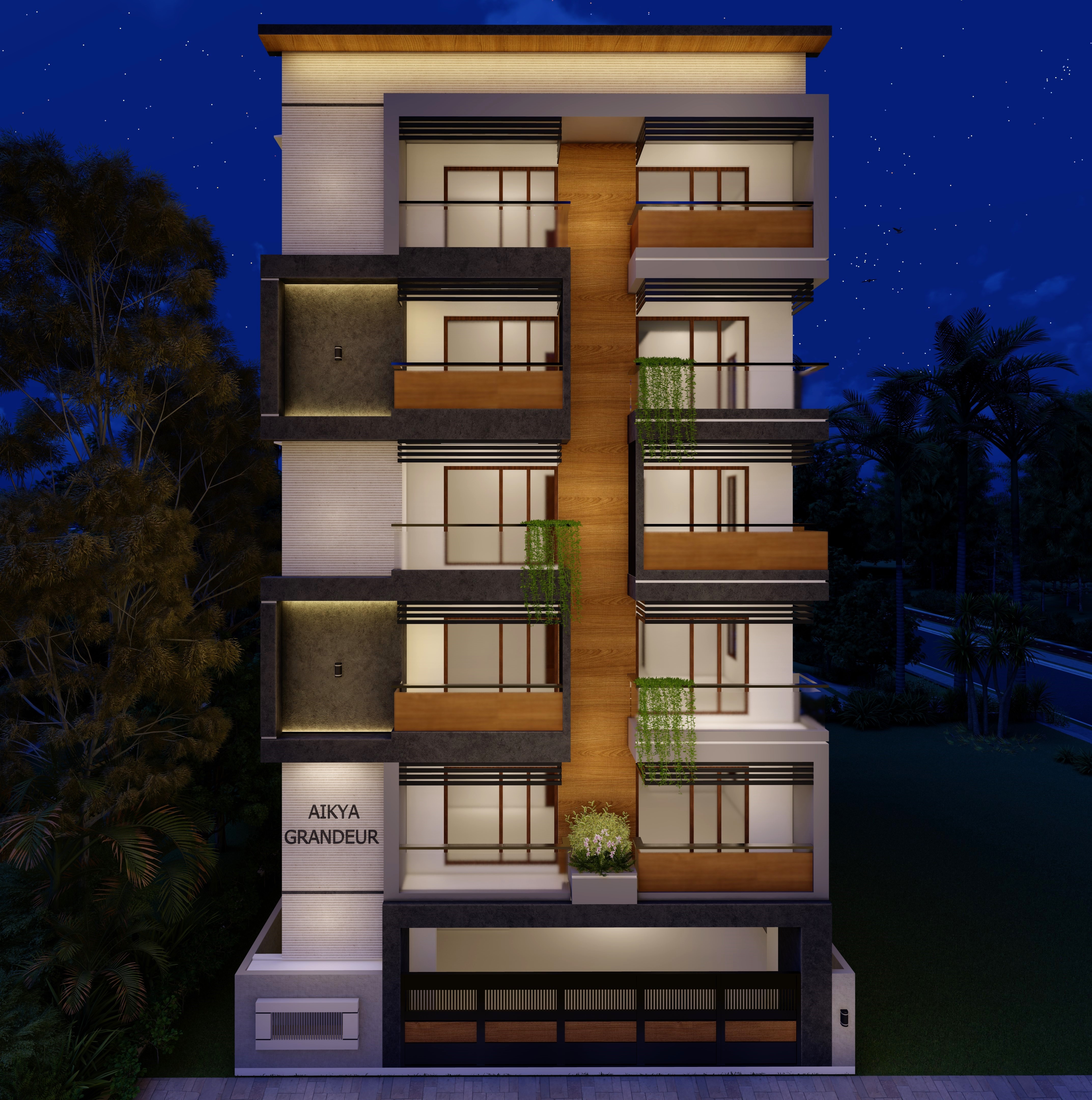 AIKYA GRANDEUR Evening Ambiance